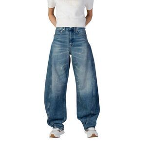 Tommy Hilfiger Jeans Blue Recycled Cotton Flared Women's Jeans